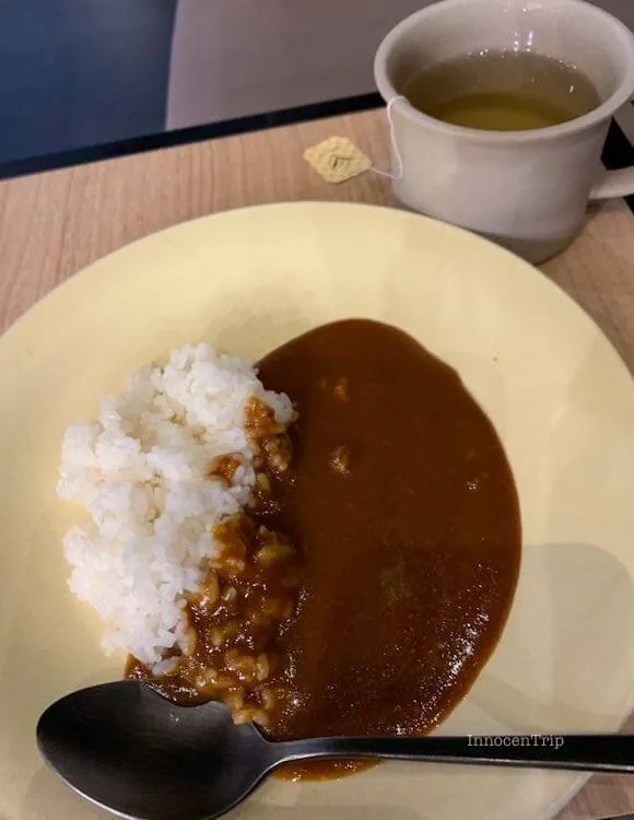 夜食のカレー