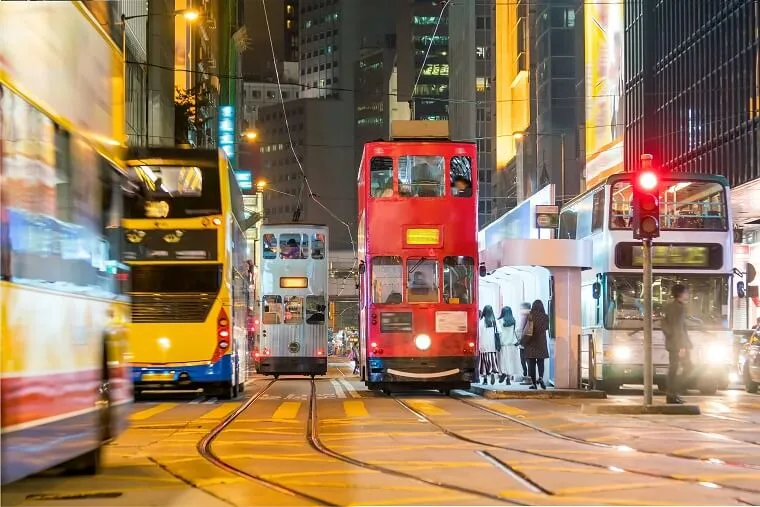 香港のバス