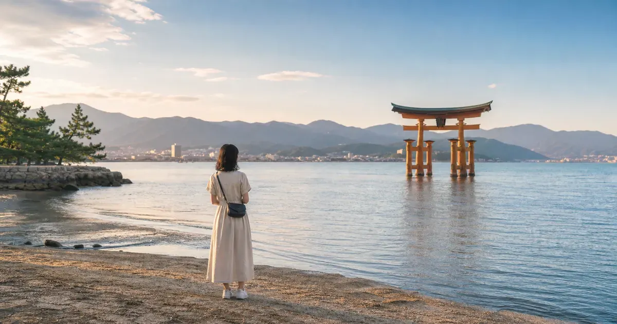 広島の女ひとり旅ガイド：モデルコースとエリア別おすすめ のアイキャッチ画像