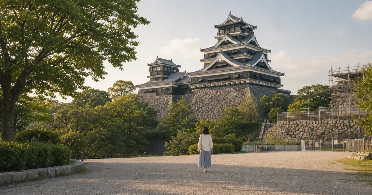 熊本の女ひとり旅ガイド：モデルコースとエリア別おすすめ のサムネイル