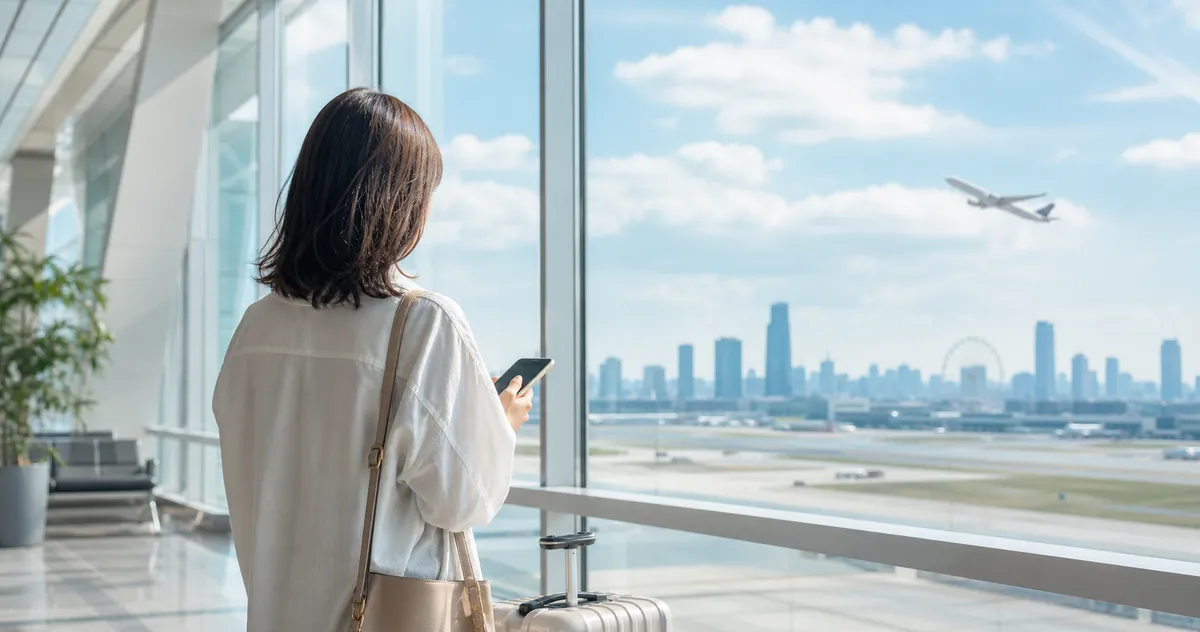 海外ひとり旅のeSIM・Wi-Fi完全ガイド：通信手段の選び方と比較 のサムネイル画像